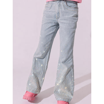 Crystal Cascade Jeans