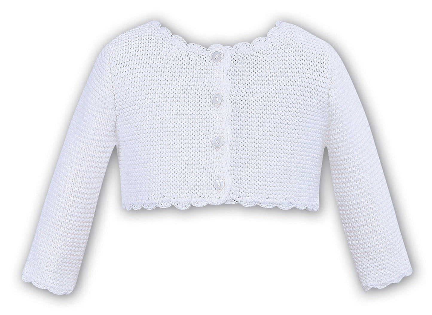 Sara Louise White Knit Sweater