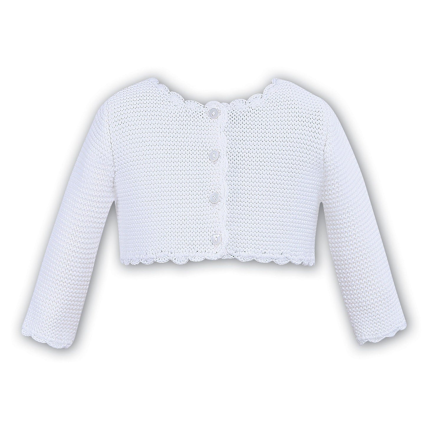 Sara Louise White Knit Sweater