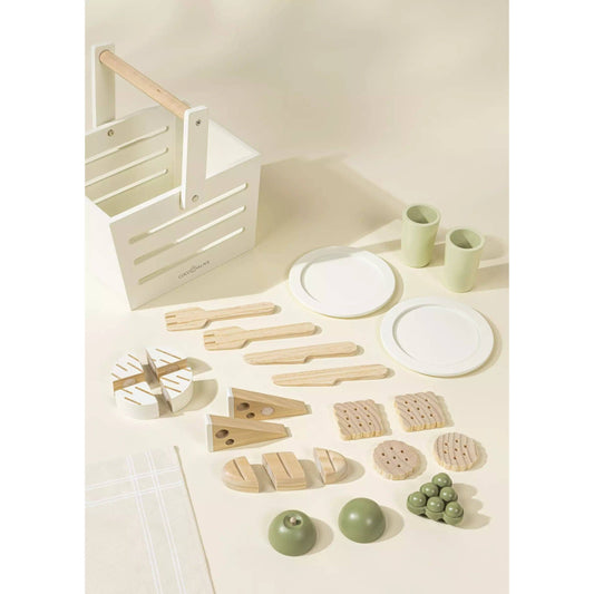 Wooden Picnic Playset and Accessories