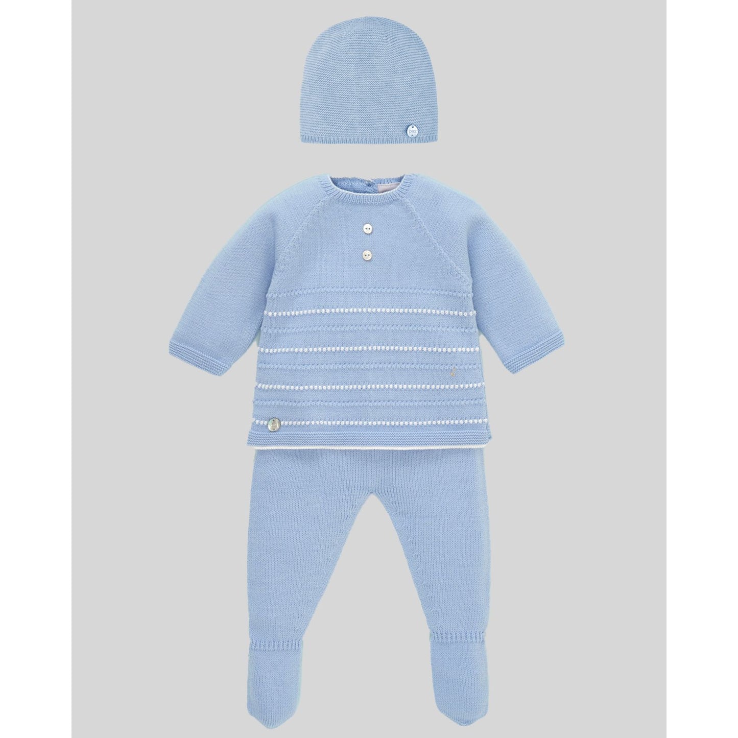 Infant Knit Sweater Set Asst Colors