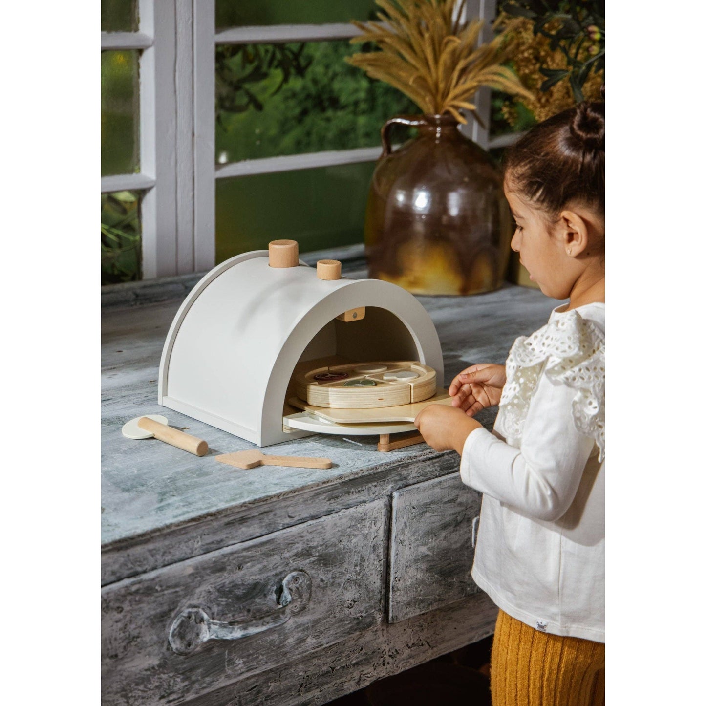Wooden Pizza Oven