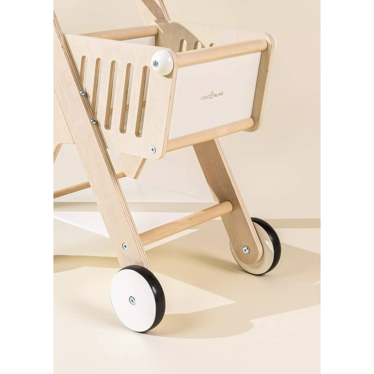 Wooden Shopping Cart - Foam