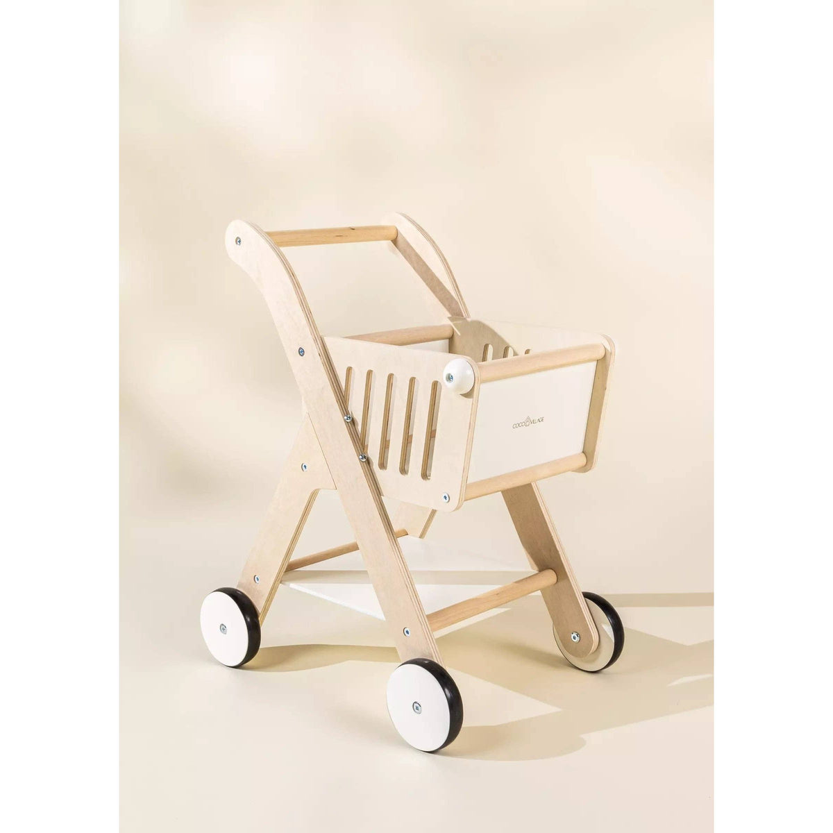 Wooden Shopping Cart - Foam