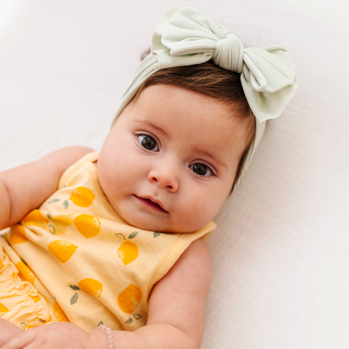 Baby Bling® FAB-BOW-LOUS® soft nylon bow headband