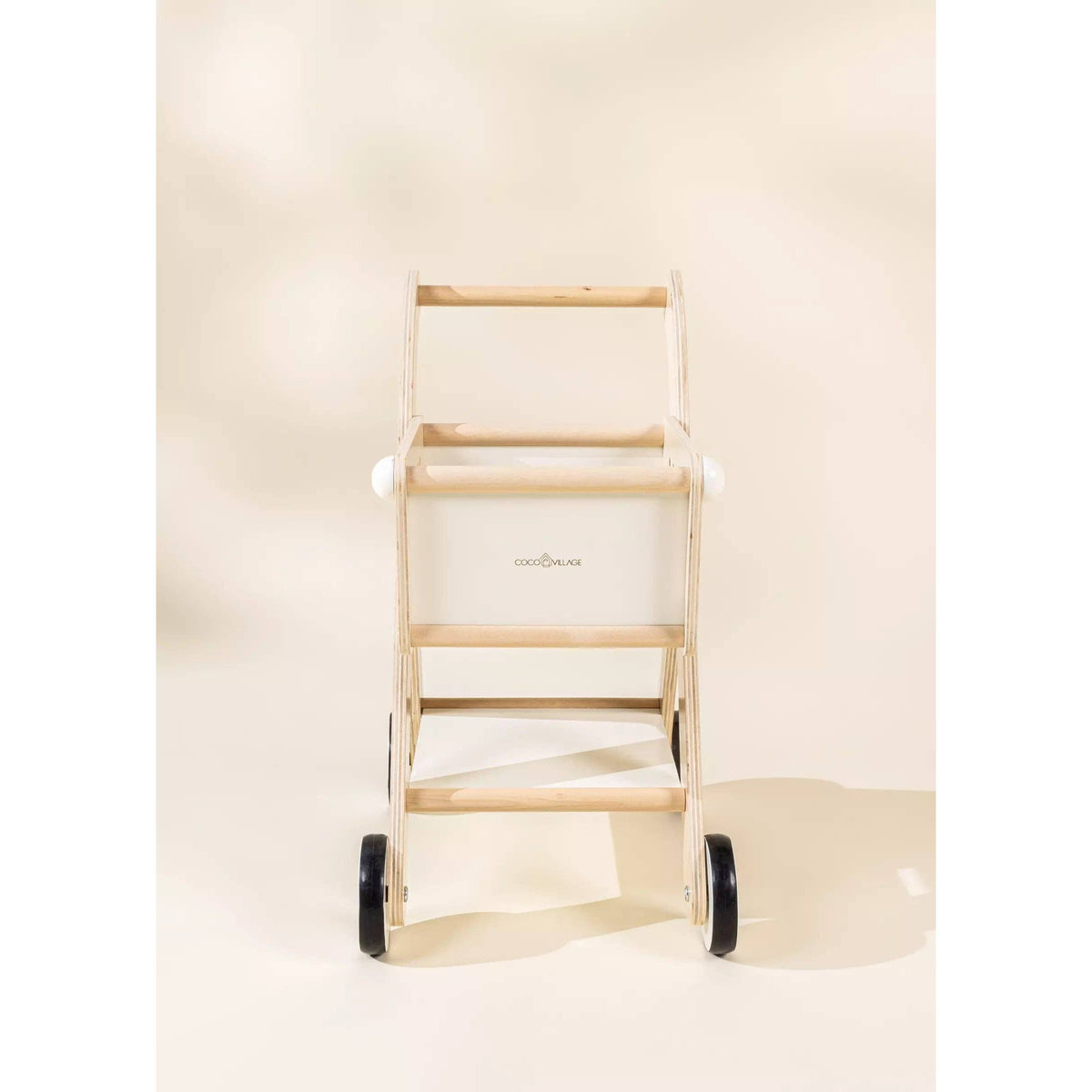 Wooden Shopping Cart - Foam