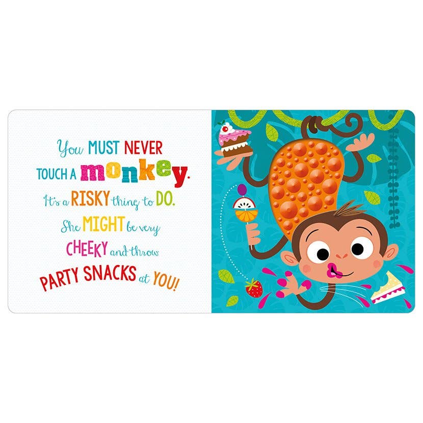 Board Book Never Touch a Tiger!