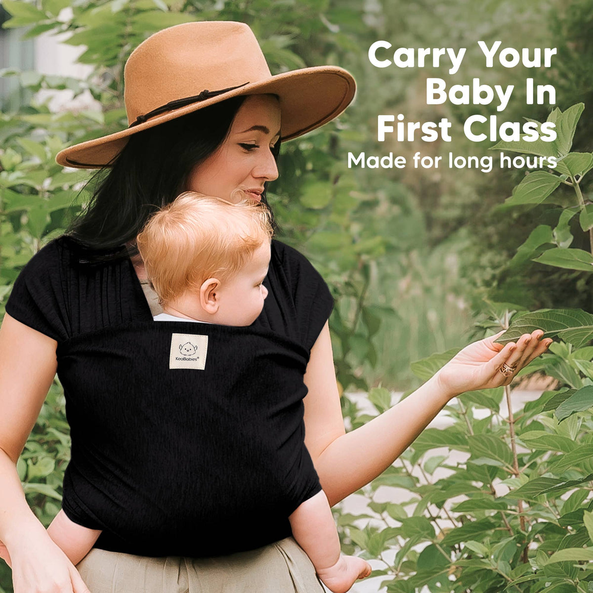 KeaBabies Original Baby Wrap Carrier