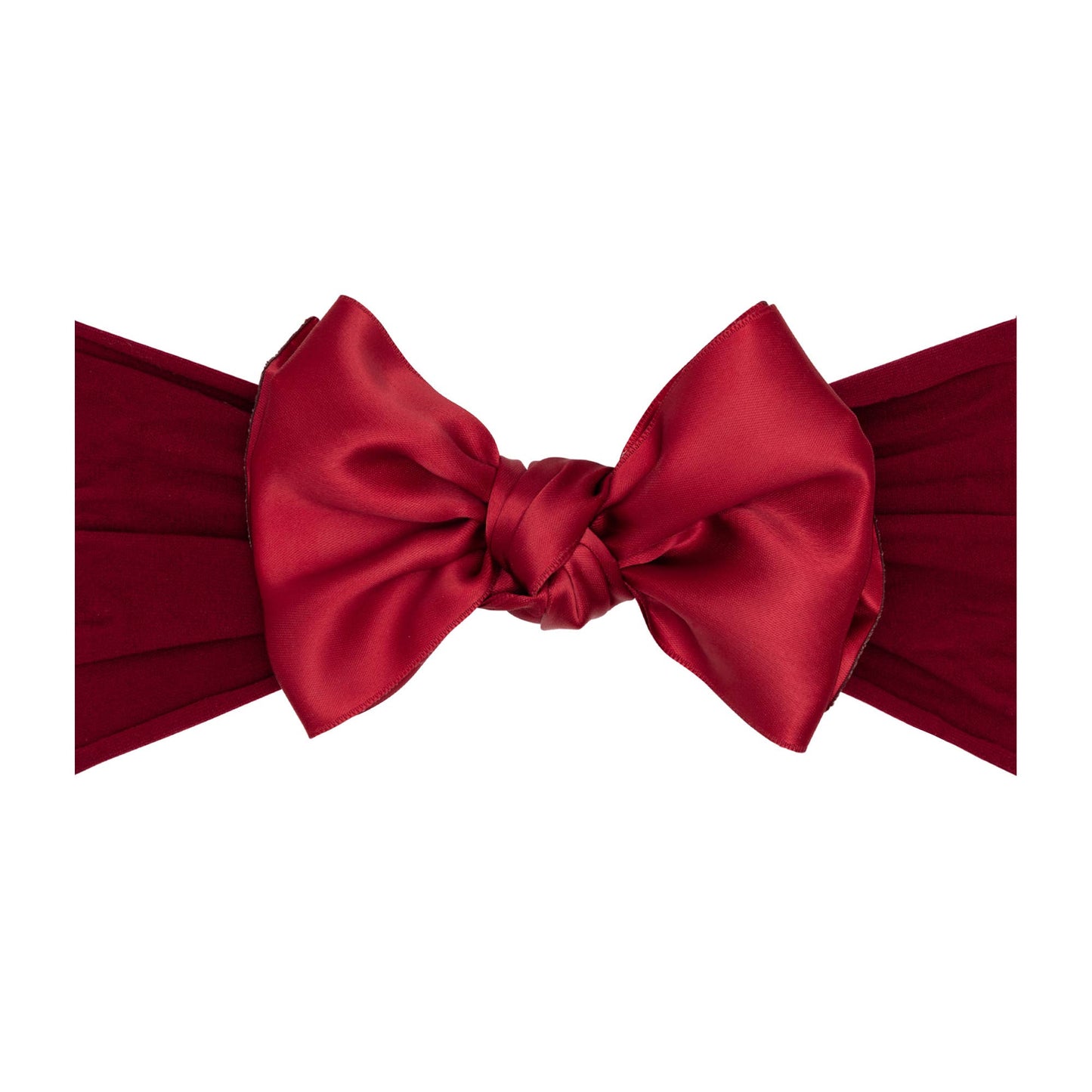 Baby Bling® Satin FAB® soft nylon headband with satin bow