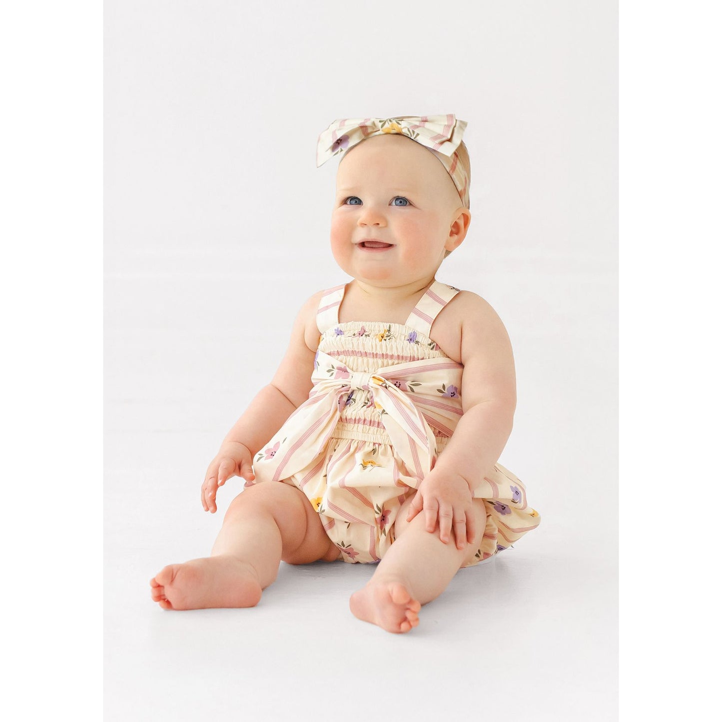 PURPLE BOUQUET ROMPER