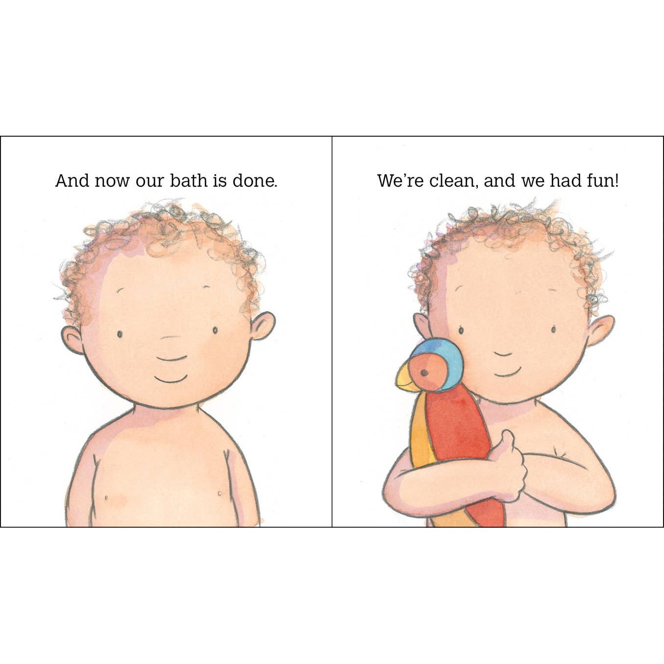Bathtime for Twins by Ellen Weiss