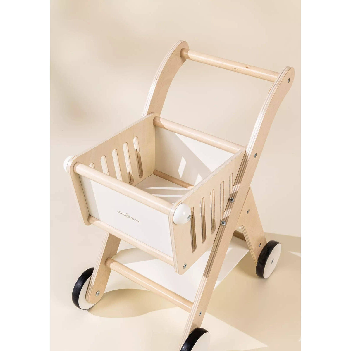 Wooden Shopping Cart - Foam