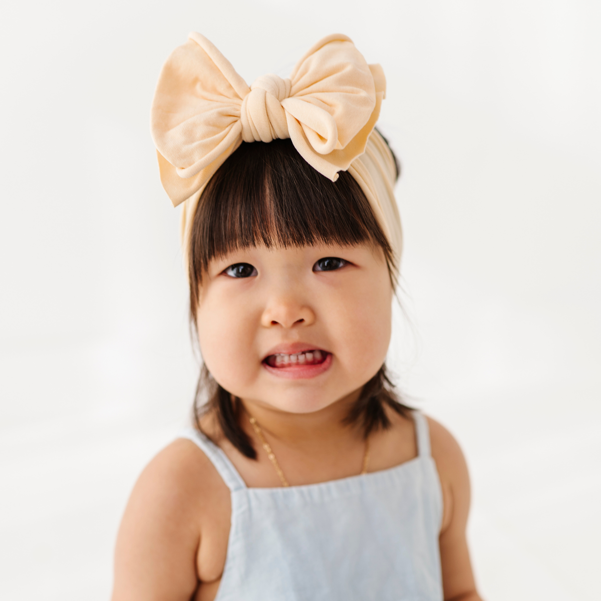 Baby Bling® FAB-BOW-LOUS® soft nylon bow headband