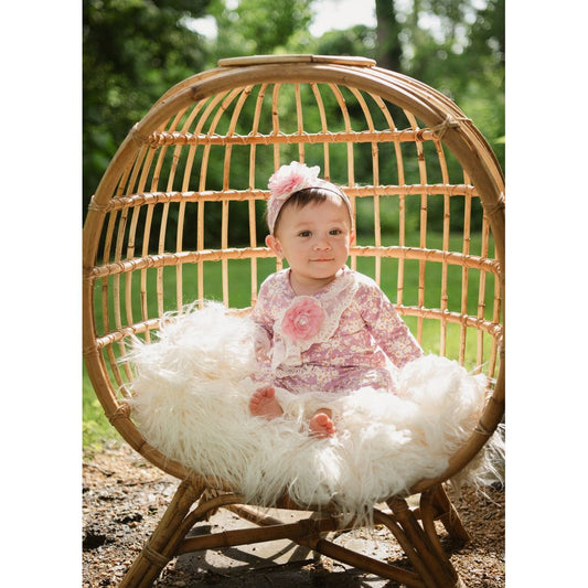 Lavender Garden Criss Cross Set