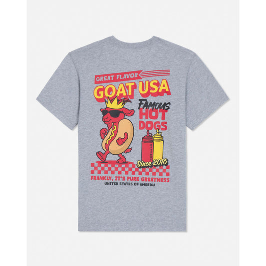 Gray Famous Dogs Tee