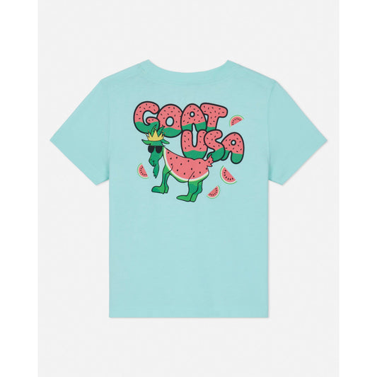 Goat Tee Mint Watermelon