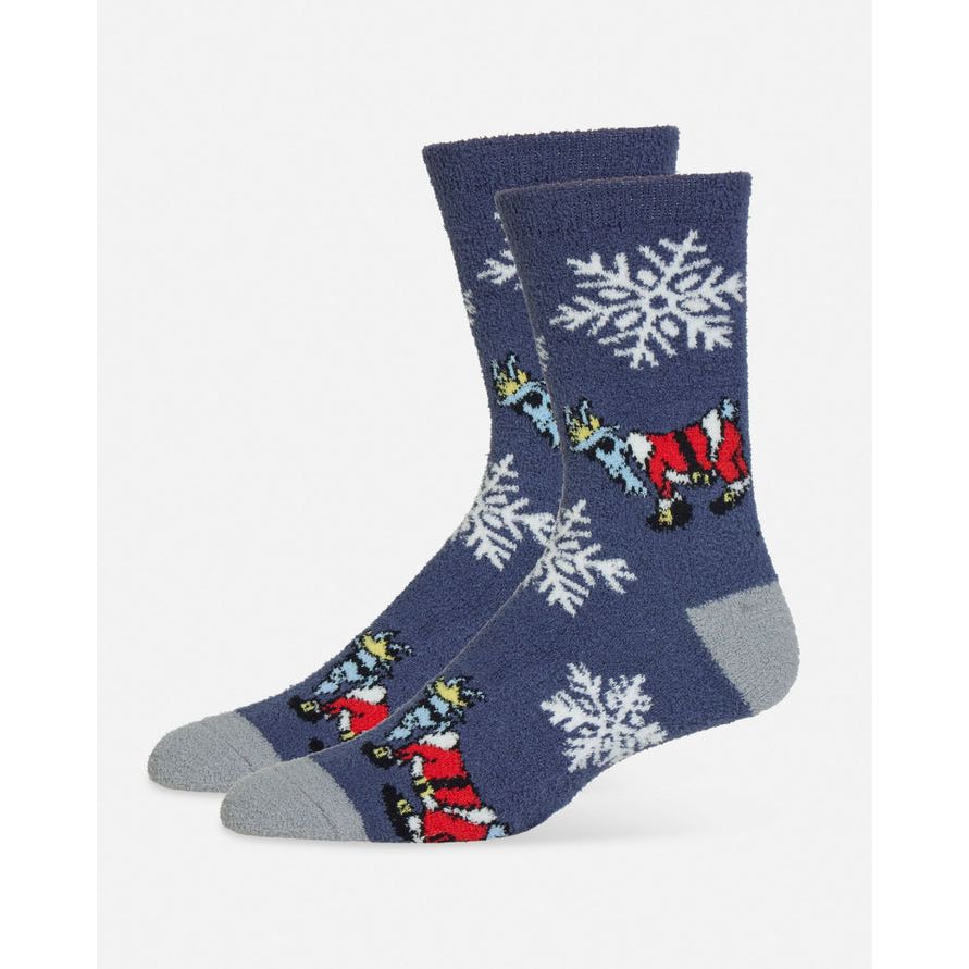 Santa Fuzzy Socks