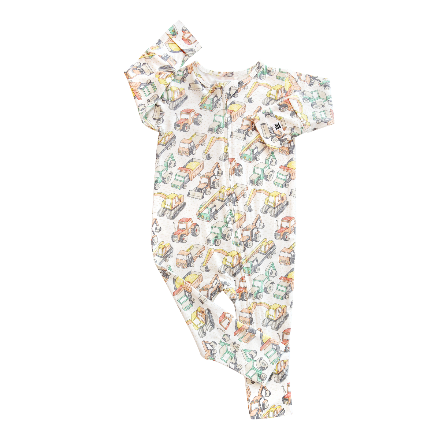 Convertible Romper - Busy Building