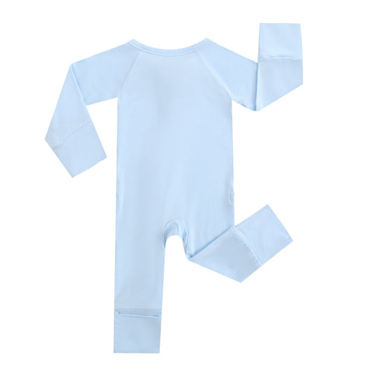 Dewdrop Zippered Baby Romper