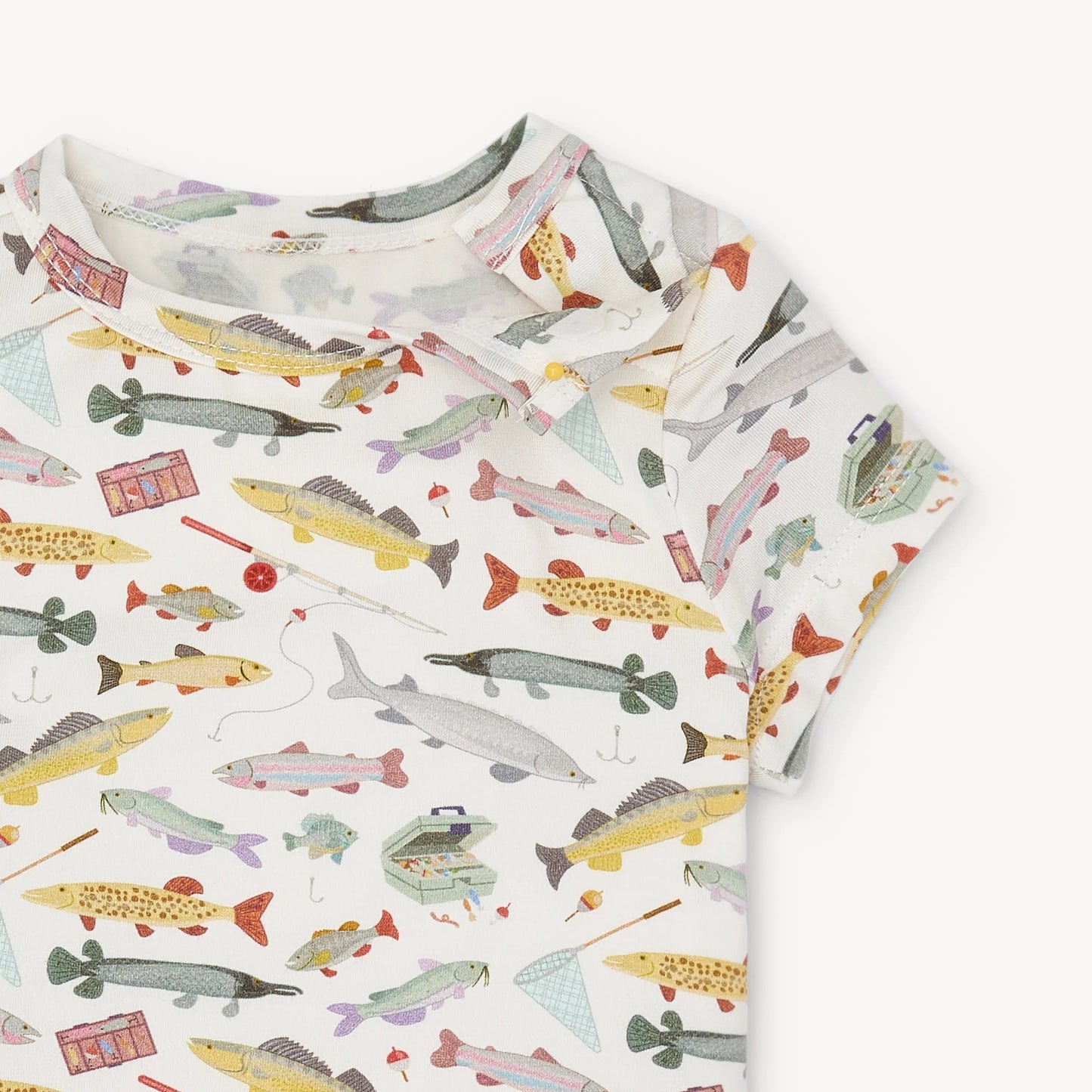 Reel good time modal magnetic no drama pajama short sleeve short set