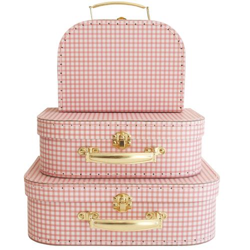 Suitcase Set 3pc- Gingham