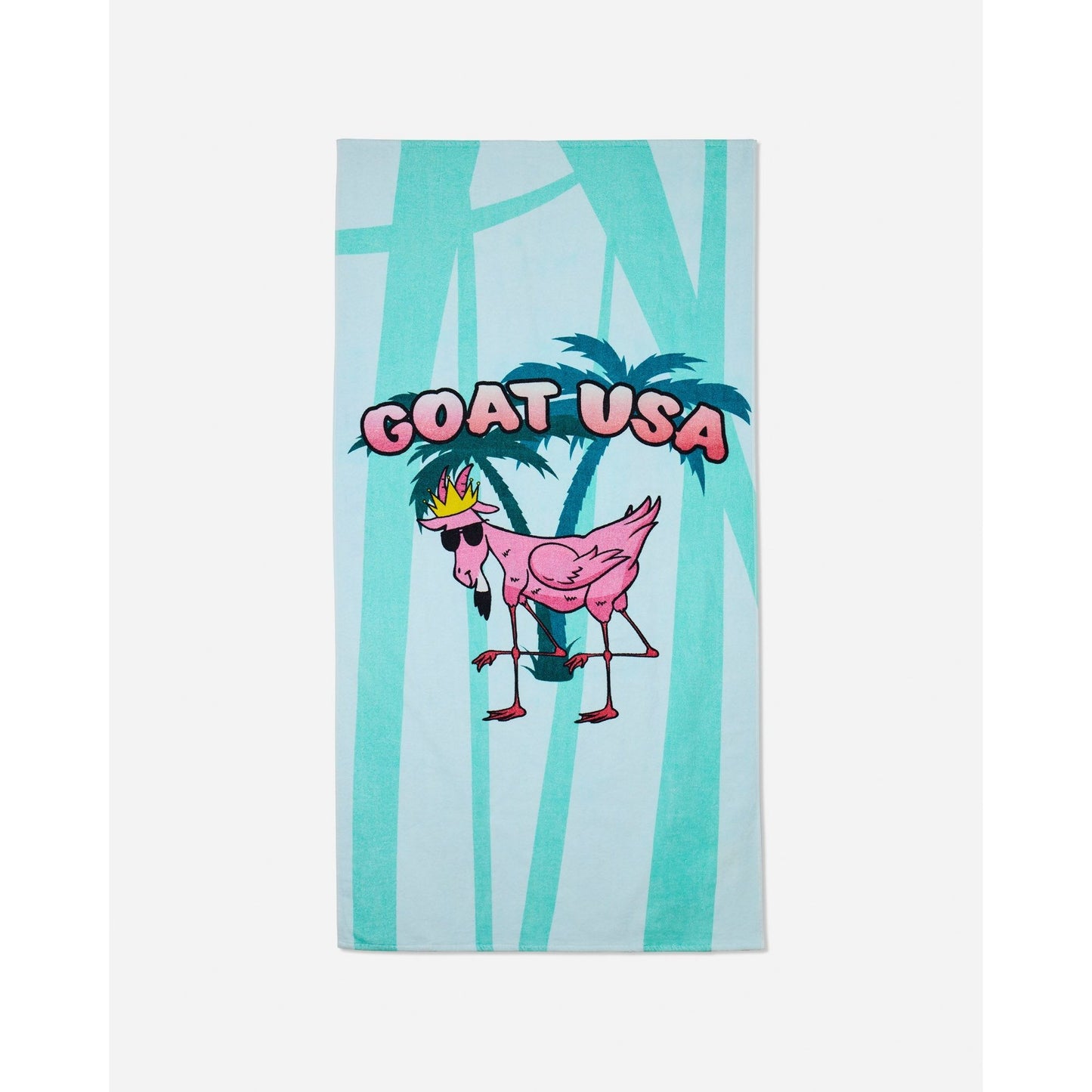 FlaminGOAT Beach Towel