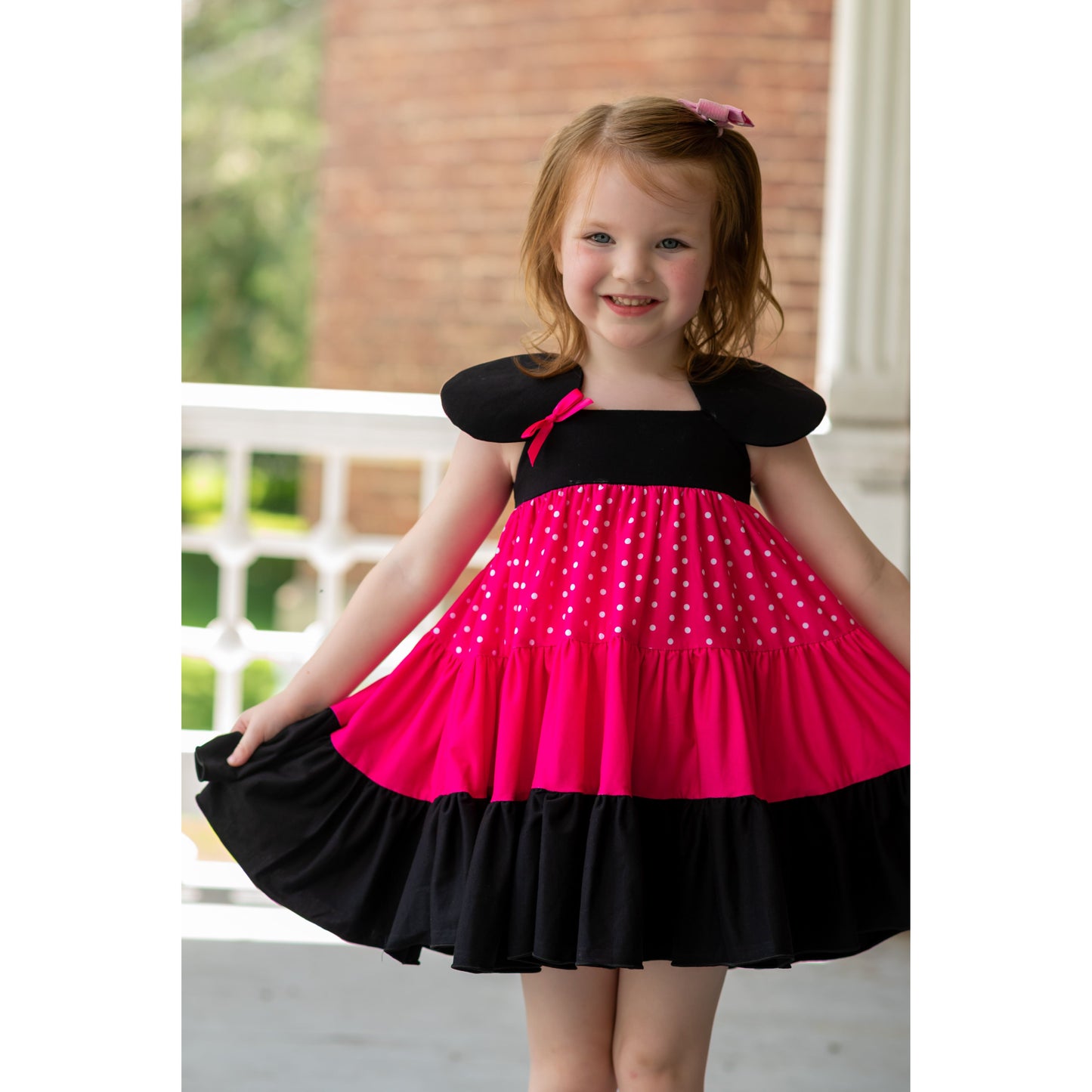 Garden Twirler Dress- POLKA DOT