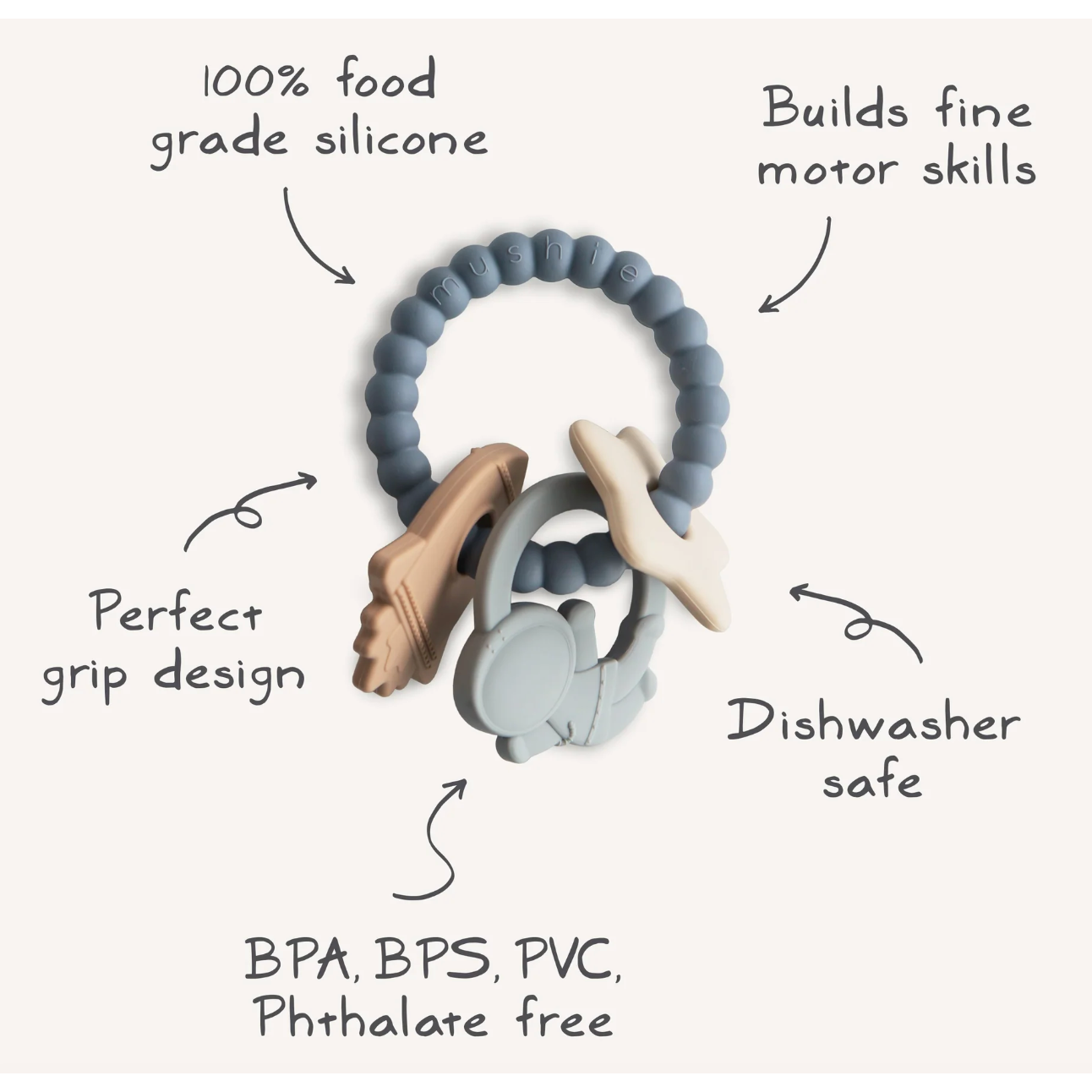 Space Teething Ring