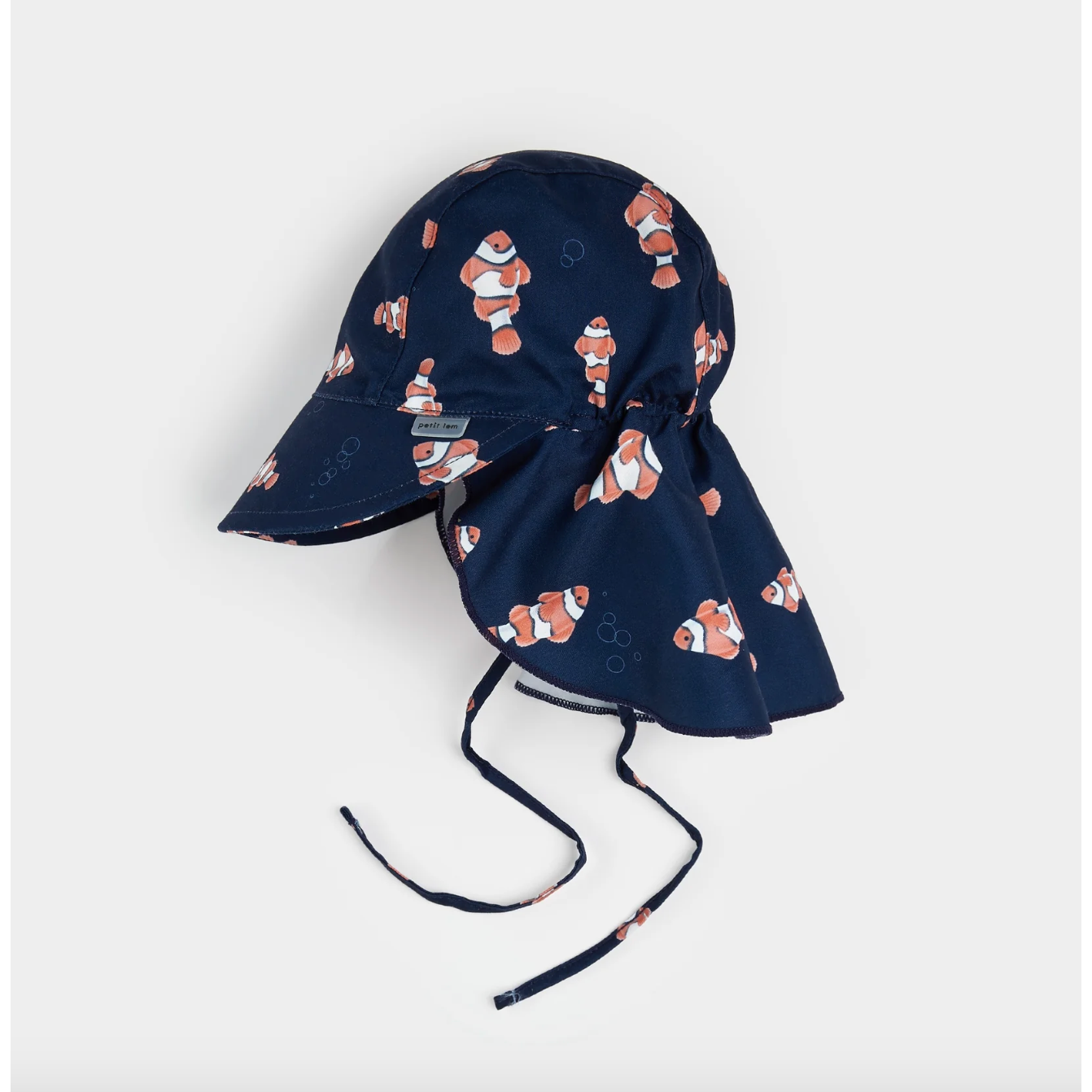 Clownfish Print Flap Hat