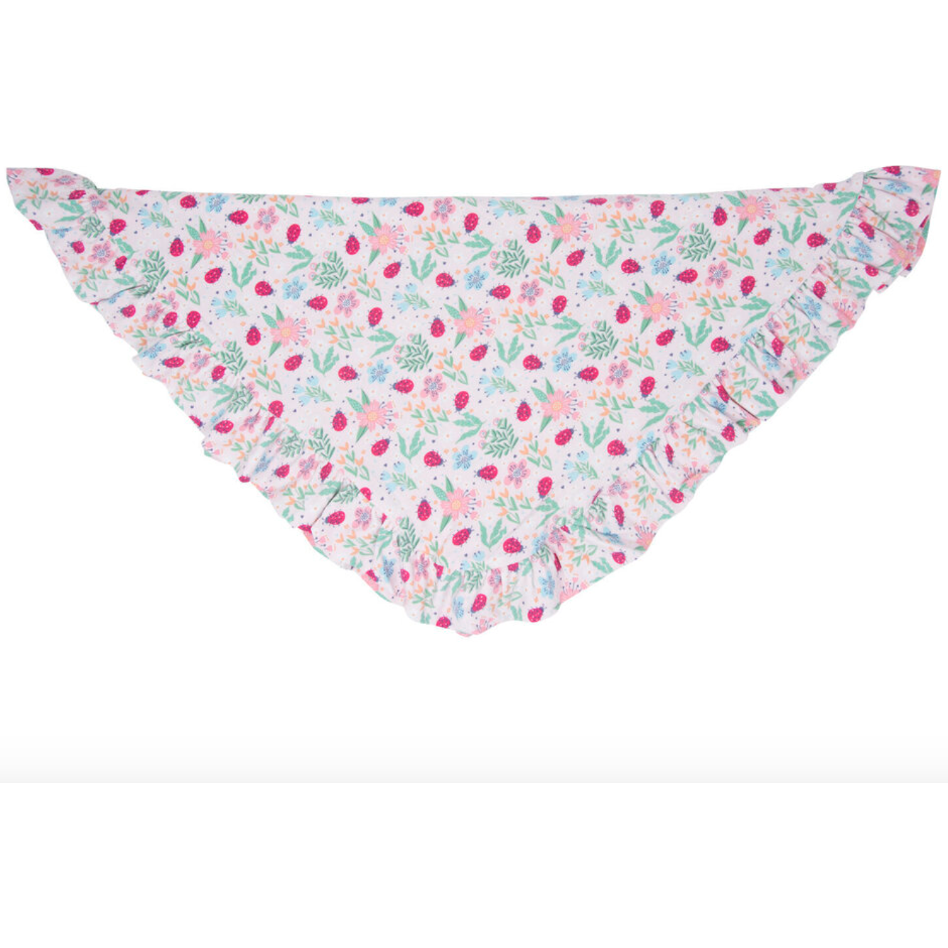 Ruffle Blanket-Ladybug Garden