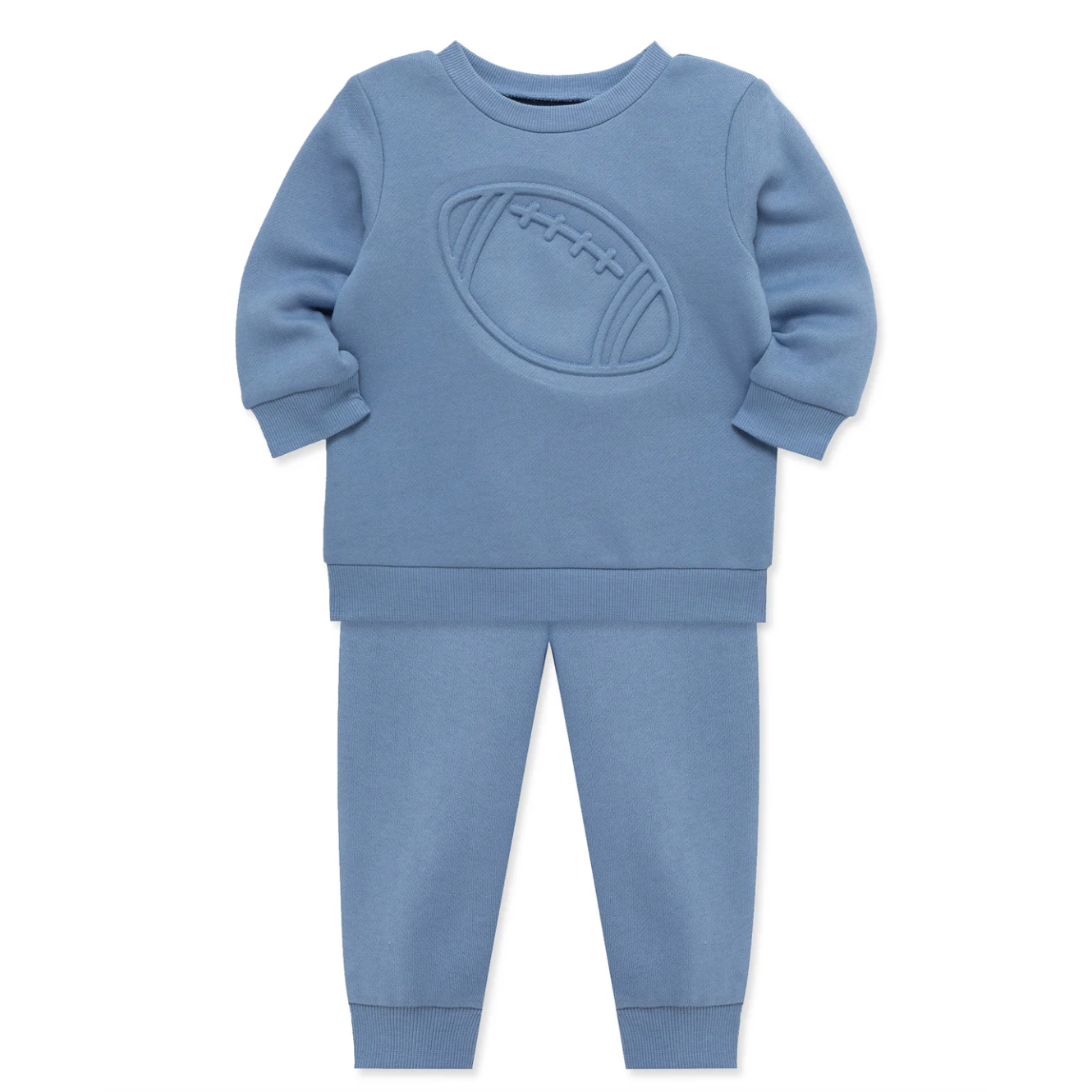 Football Sweatshirt Set-Blue