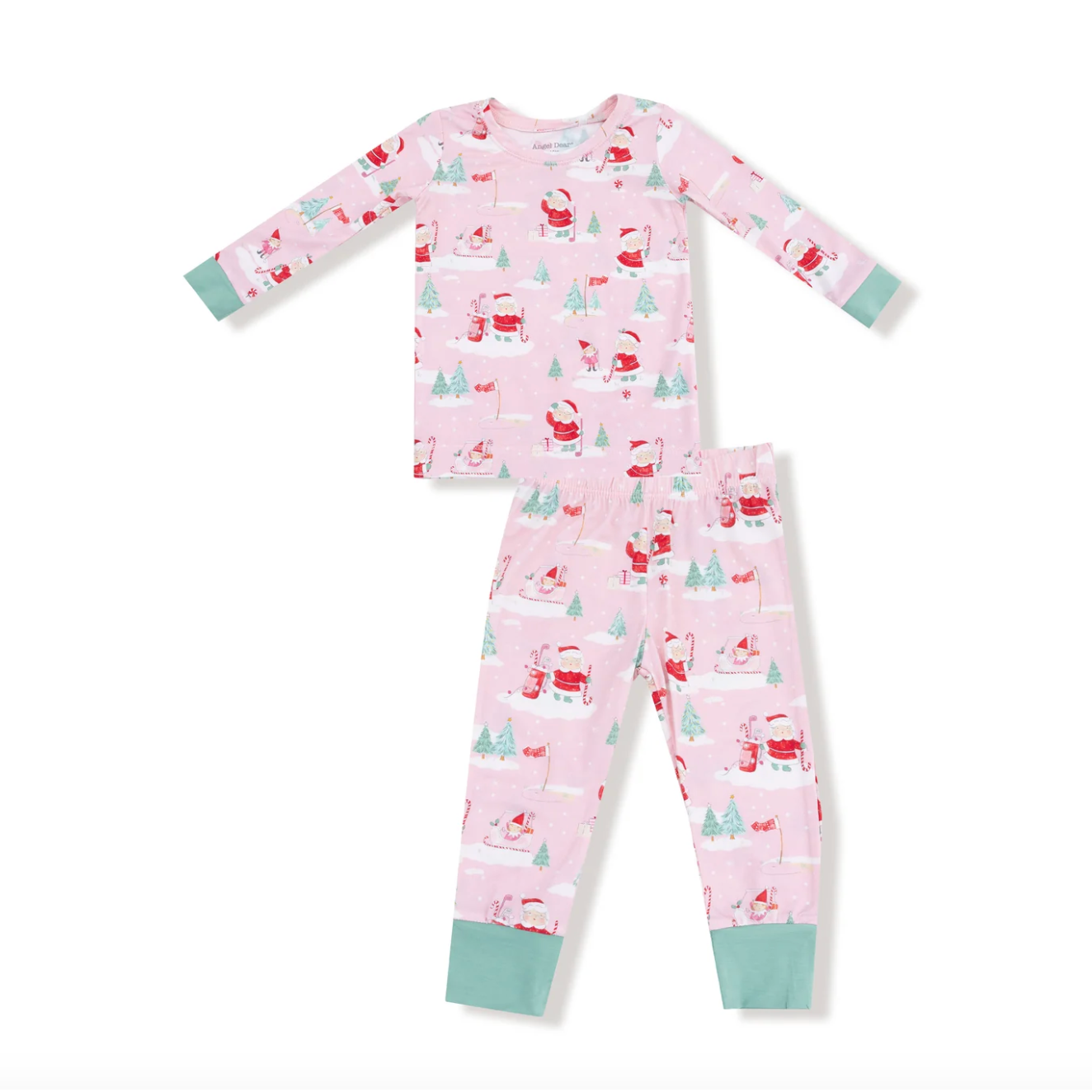 Golfing Mrs. Claus L/S Loungewear Set