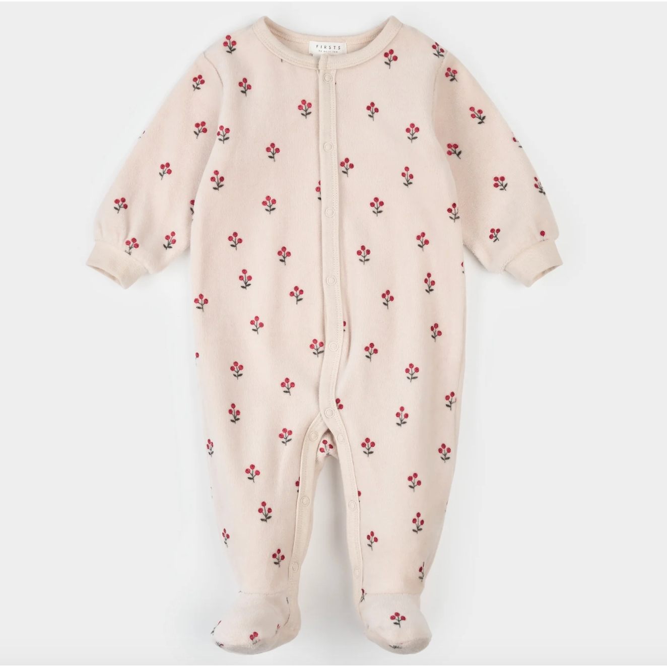 Velour Winterberry Pink Sleeper