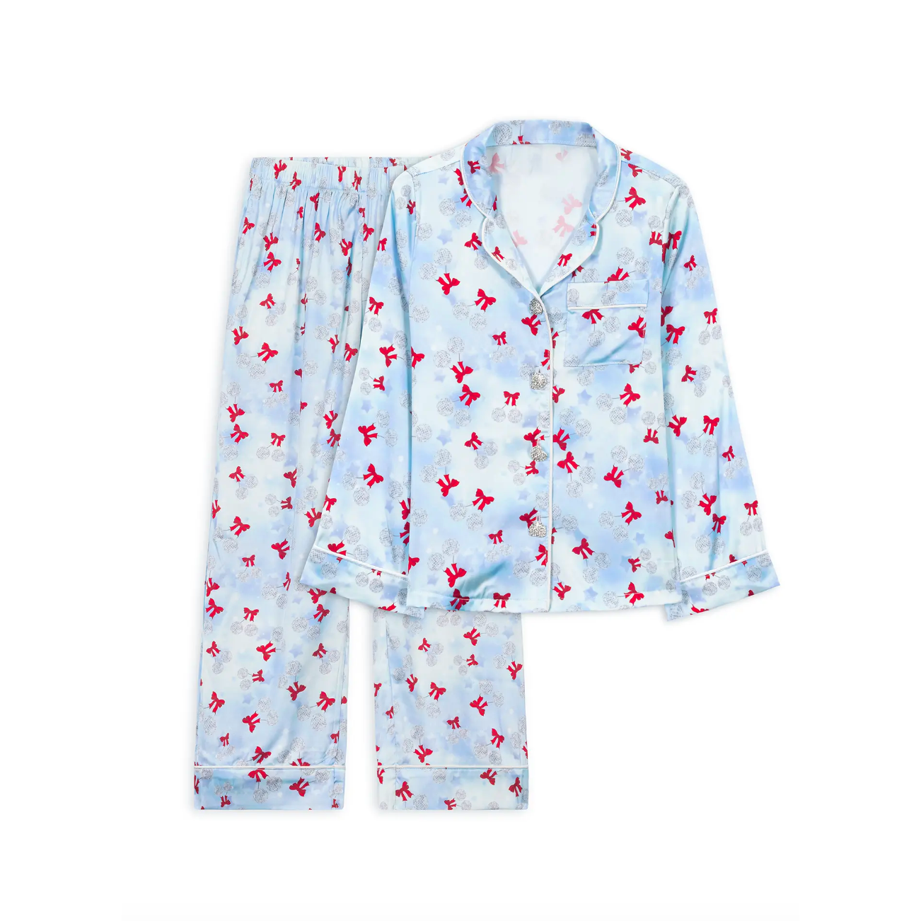 Disco Cherries Long Sleeve Pajama Set