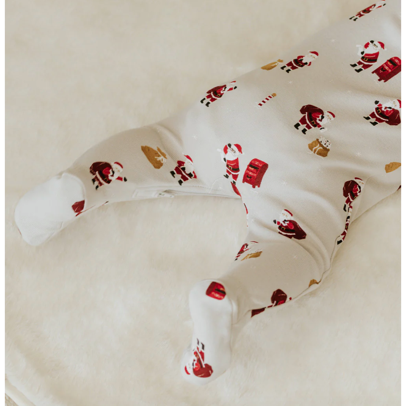 MUST BE SANTA PRINT ON LUNAR ROCK SLEEPER