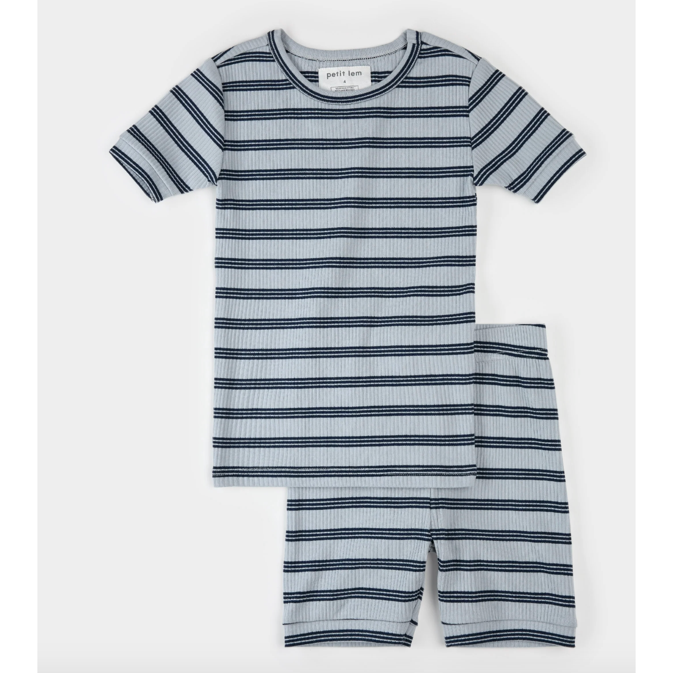2 Pc PJ Set Blue Stripe