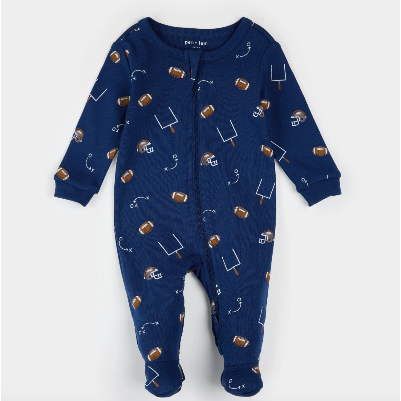 FOOTBALL PLAY SLEEPER-BLUE