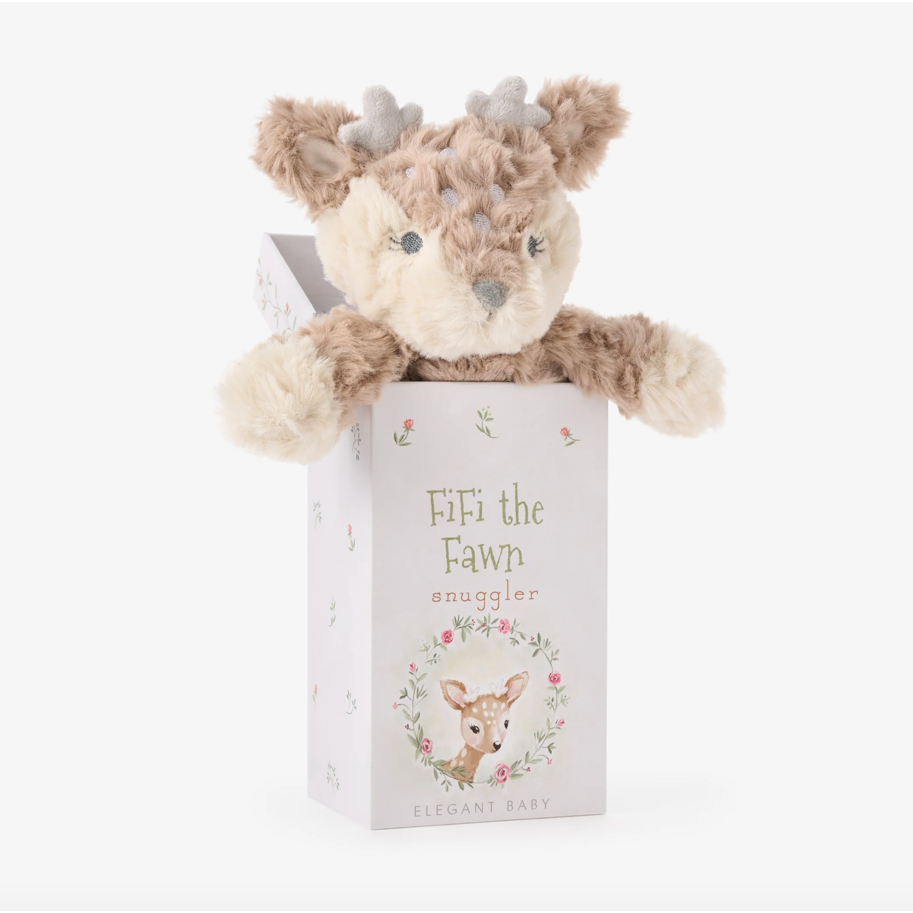 Snuggler Plush Security Blanket W/ Gift Box Asst Animals