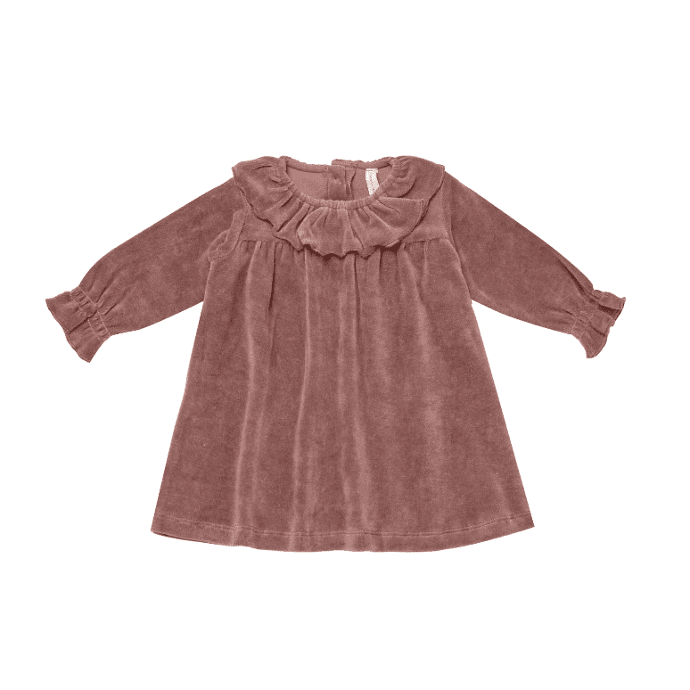 Velour shop baby dress