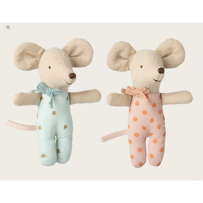 Twins, Baby mice in matchbox