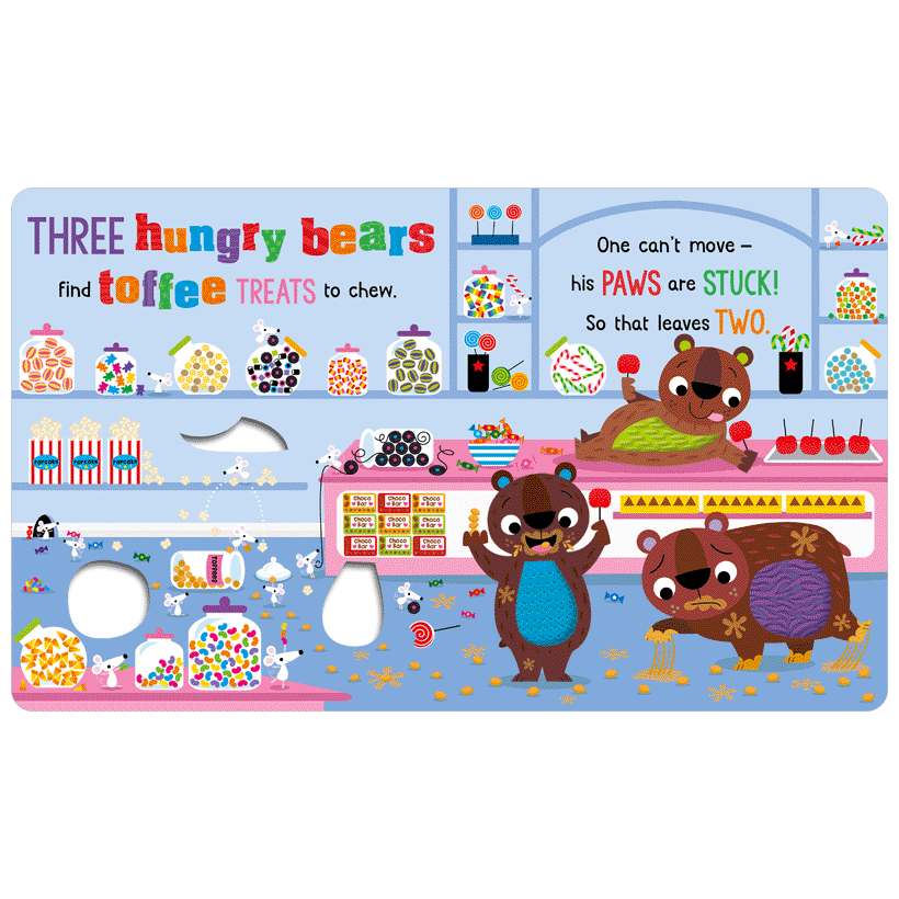 Board Book Never Touch the Hungry Bears