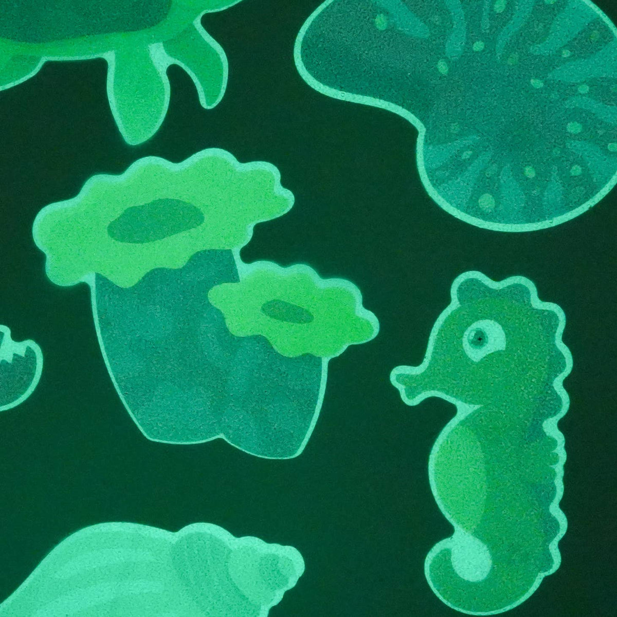 Glo Pals Guppy Grips - Glow In The Dark!