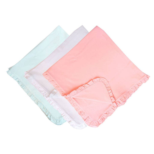 Ruffle Blanket Asst Colors