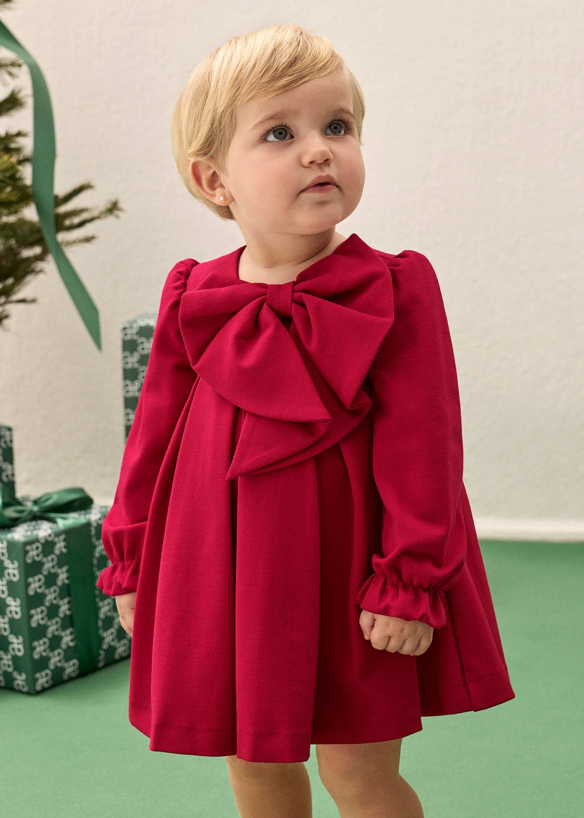 Red Knit Dress