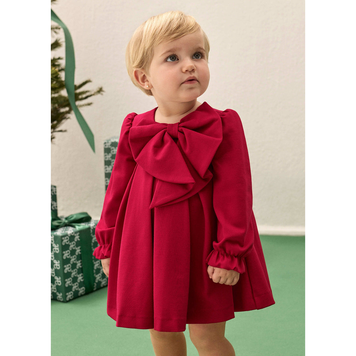 Red Knit Dress