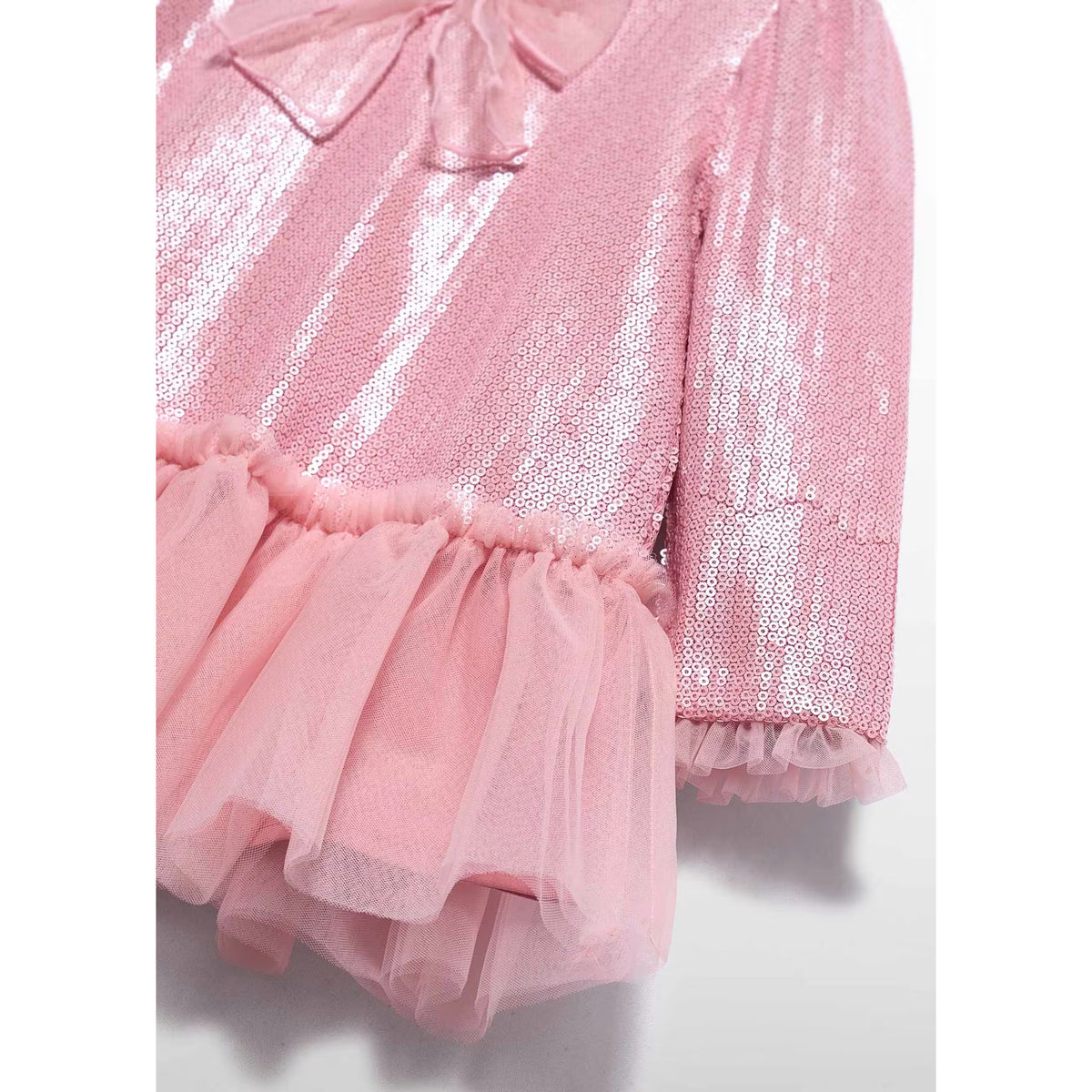 Pink Sequins Dress