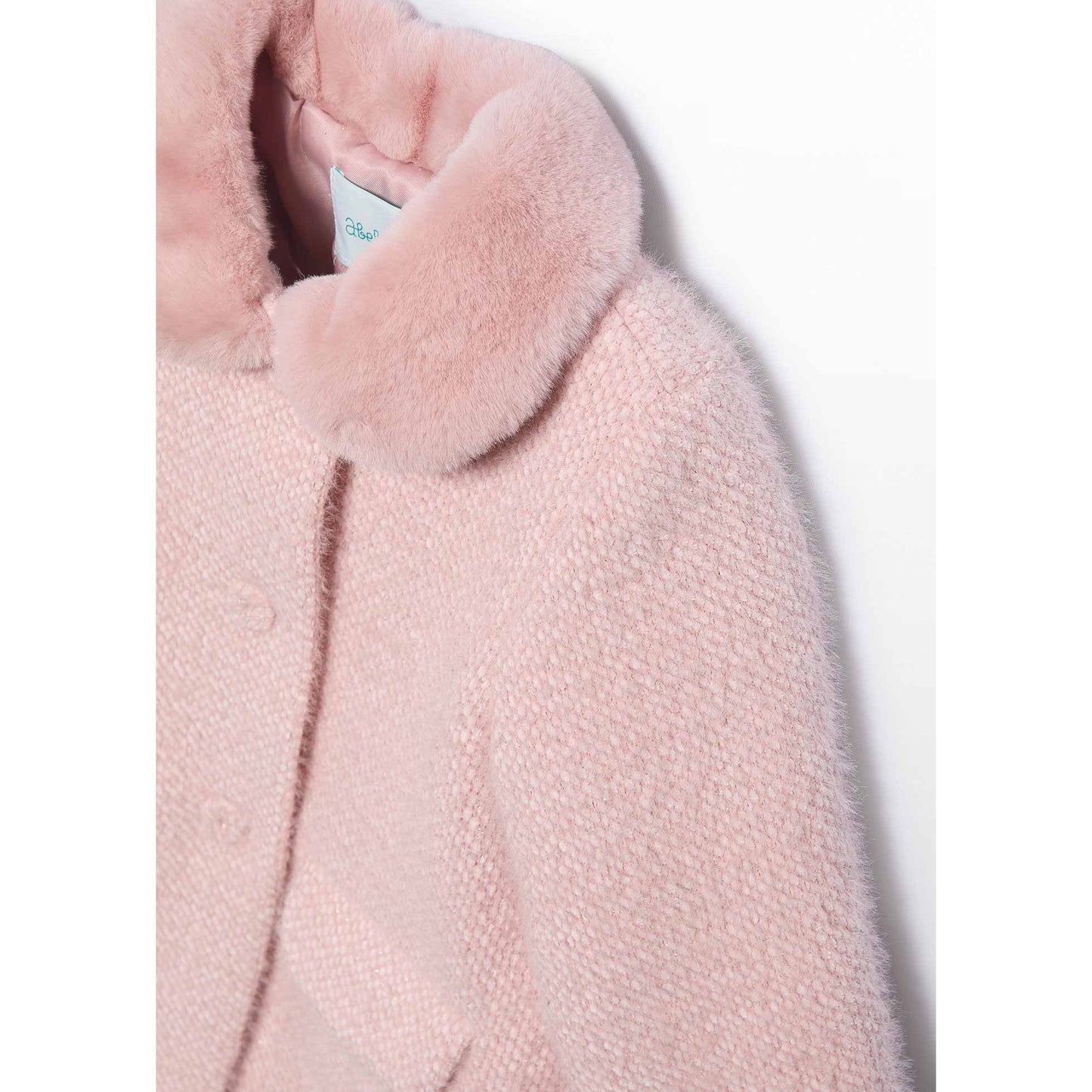 Structured knit coat