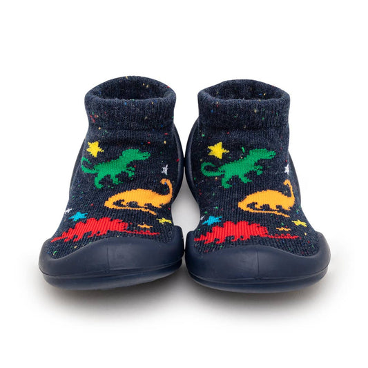 Komuello first walker baby sock shoes - Dinos