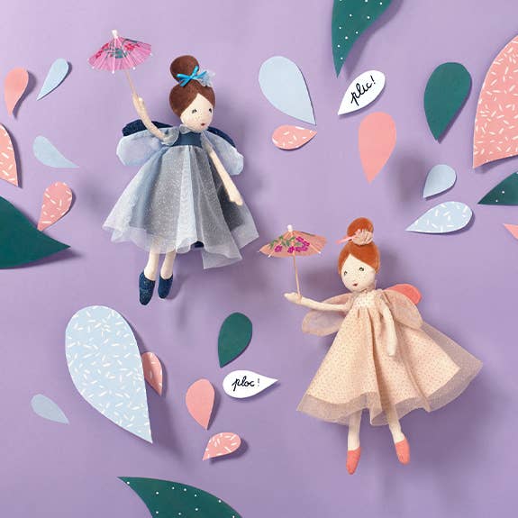Display box with 9 assorted Small Fairies - Doll