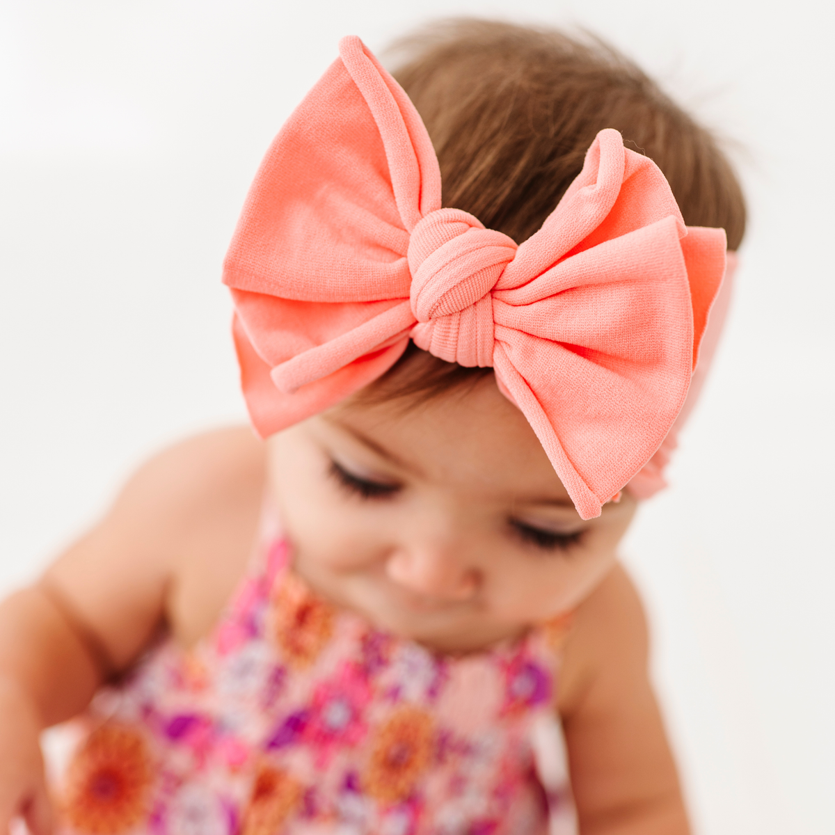 Baby Bling® FAB-BOW-LOUS® soft nylon bow headband